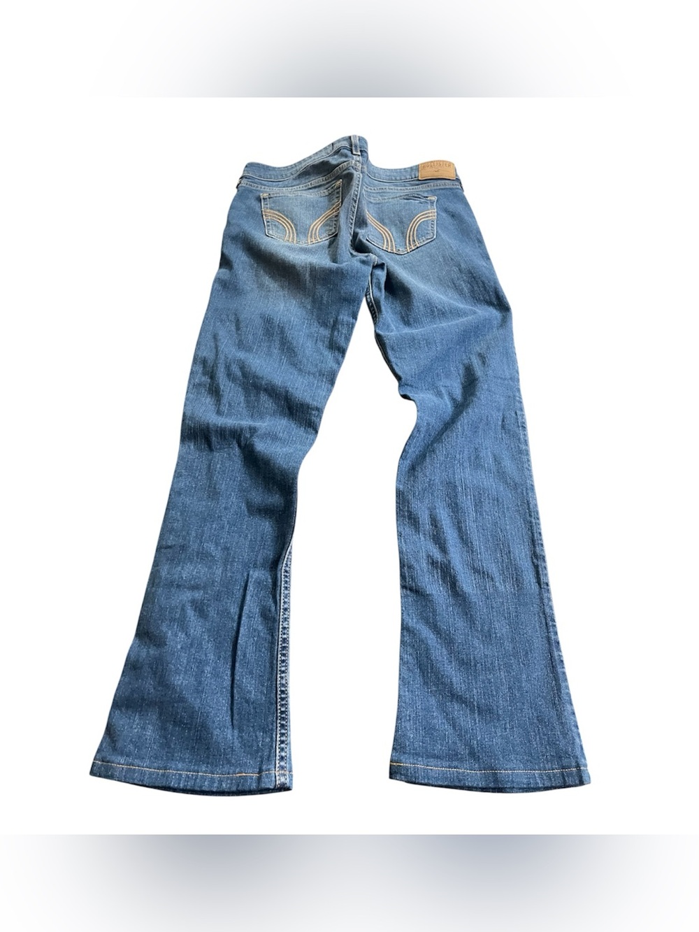 Hollister Y2K Style Low Rise Bootcut Jeans Medium Wash Size 9